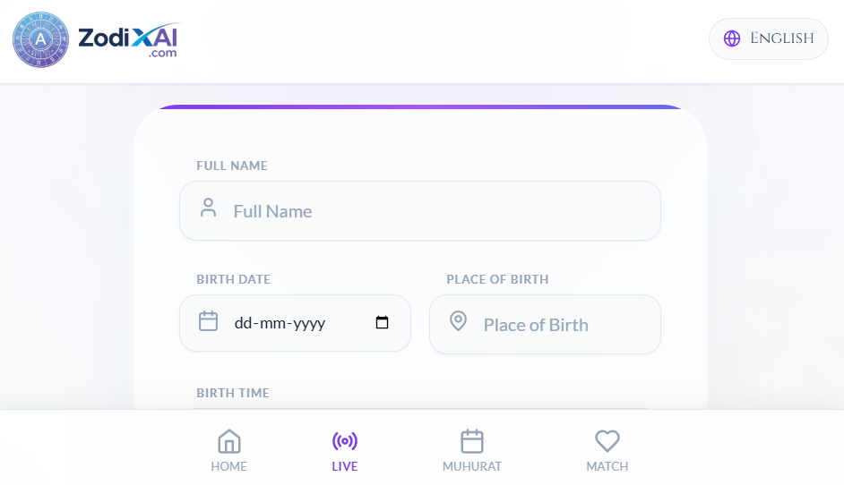 ZodiXAI interface